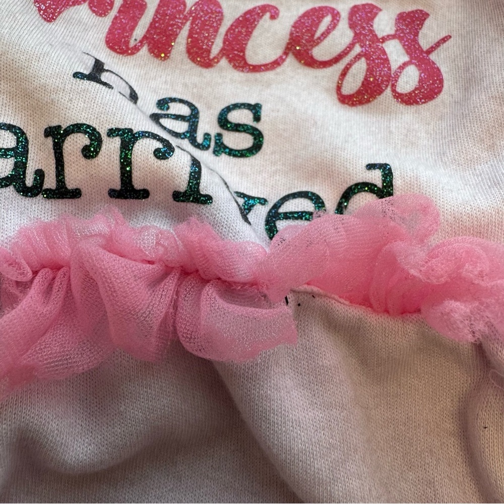 Magic Years Pink and White Baby Onesie - Picture 9 of 10